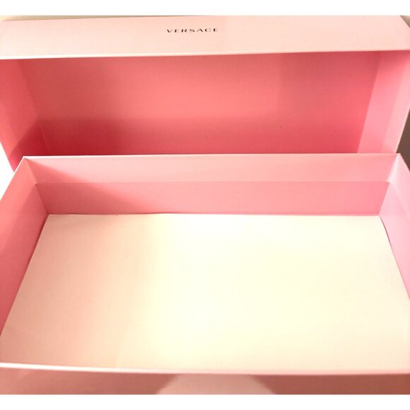Versace Bright Crystal Perfume EMPTY Box Packaging As Is Display Storage Collect - Picture 2 of 7